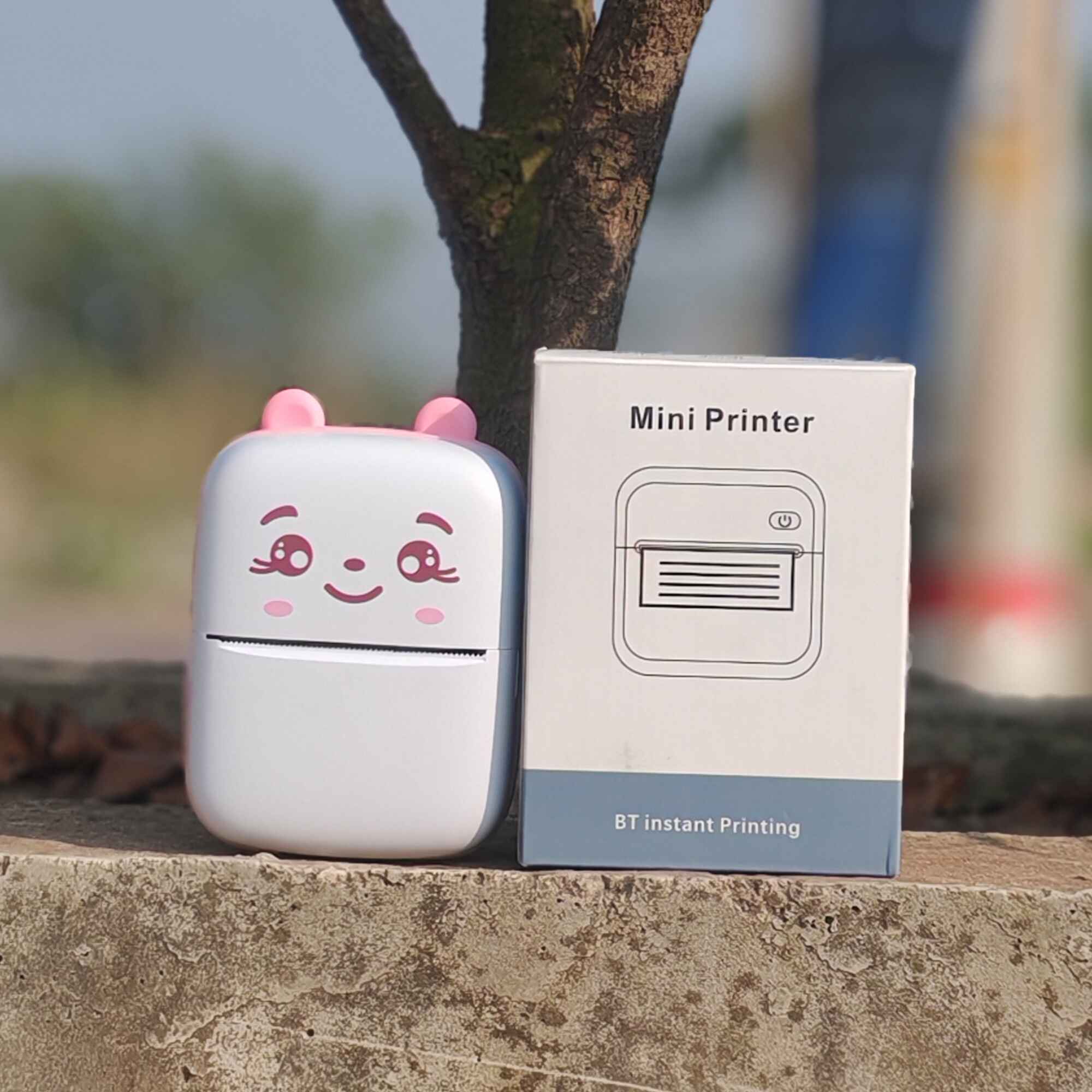 Mini Bluetooth Printer – Wireless Pocket Printer for Study & Office